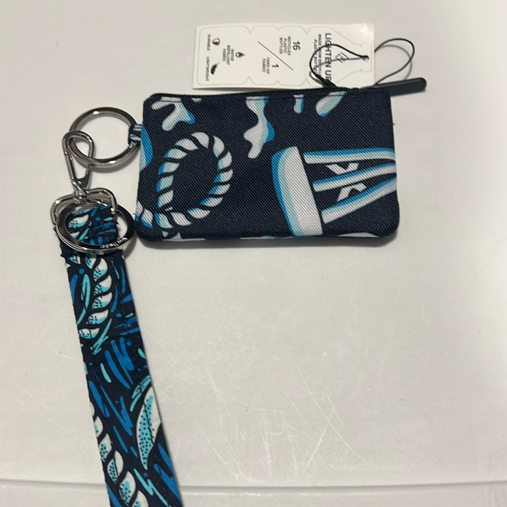 Vera Bradley ID/keychain.